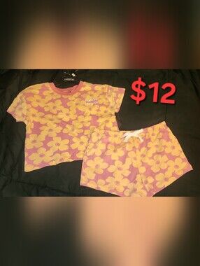 NEW - 7pc Girls Summer Clothes (Size 10/12)